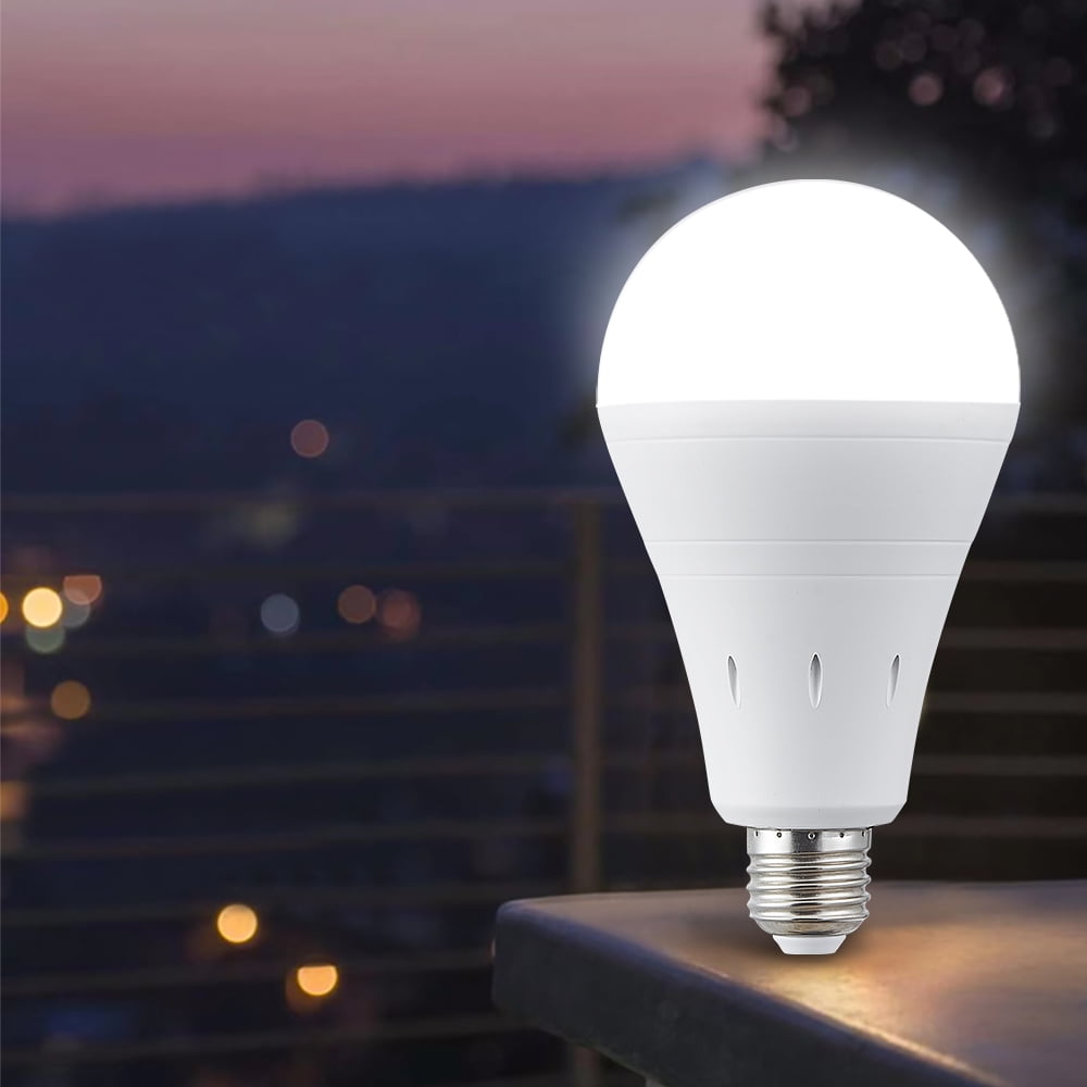 Rechargeable Emergency Light Bulb 4 Pack for Power