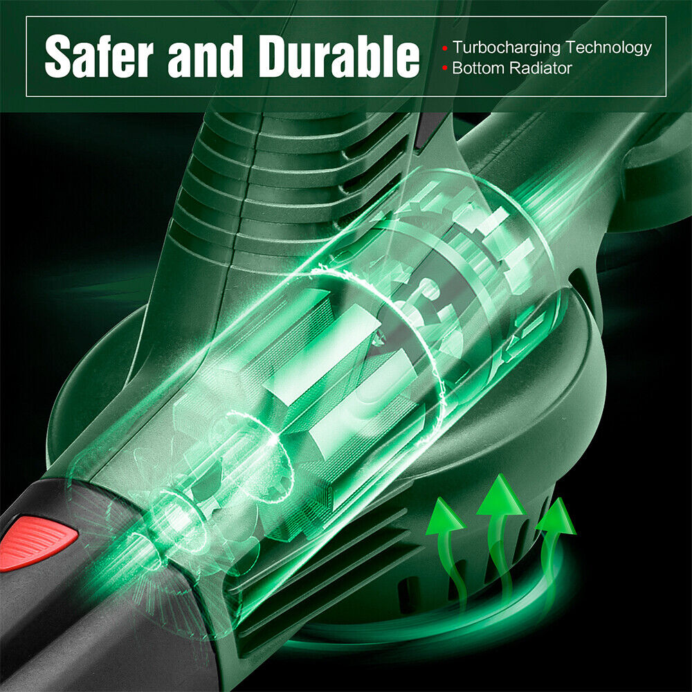 Cordless Leaf Blower Battery Operated: 20V Electric Mini Handheld Leaf Blower - Lightweight Small Powerful Blower Battery Powered