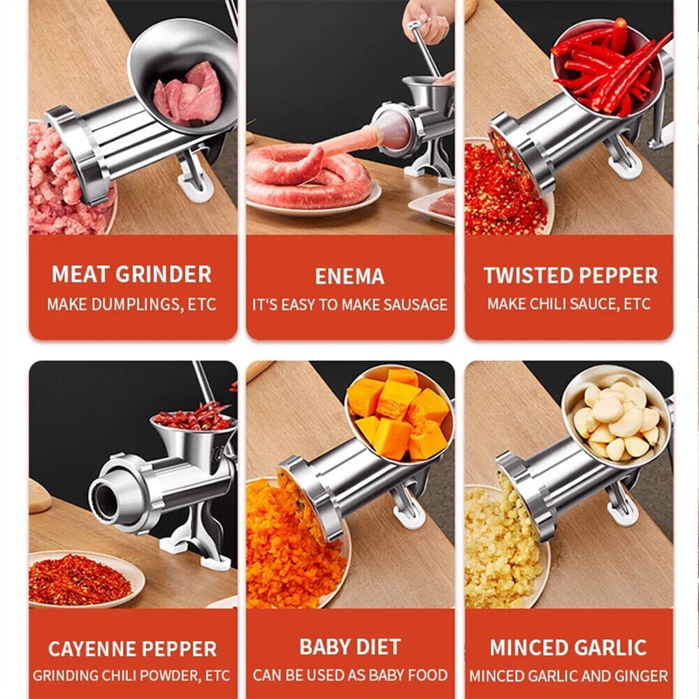 Manual meat grinder meat grinder home use sausage stuffing machine food grinder meat mincers