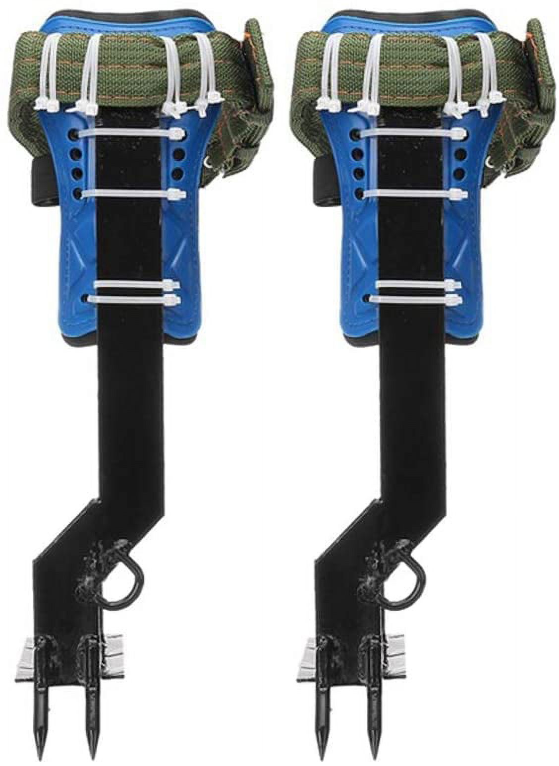 2pcs Tree Climbing Spike Set 2 Gear with Harness Belt Pole Climbing Spikes Adjustable Climbing Tree Non-Slip Pedal for Picking Fruit,Climbing