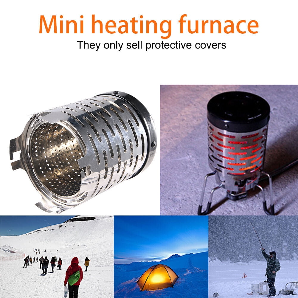 Portable Small Camping Stove Cover Tent Heater Heating Warmer For Camping Tent