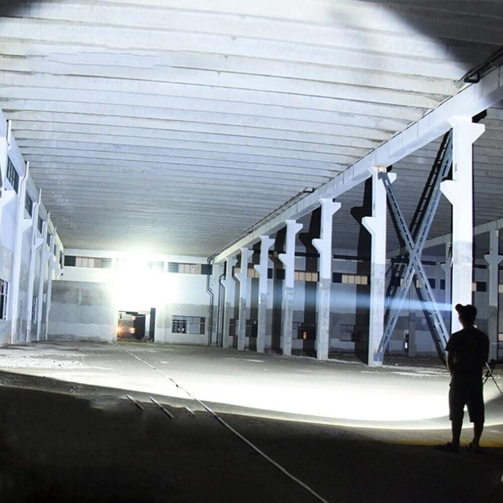 LED 12000000 Lumens Flashlight