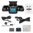 4 Channel Dash Cam Front, Left, Right and Rear, Front and Rear Inside, 360°Panoramic Driving Recorder HD Car Cameras Night Vision
