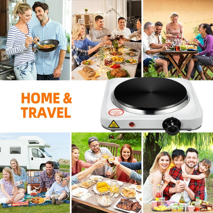 JahyShow Single Burner, Hot Plate 1000W with Temperature Control