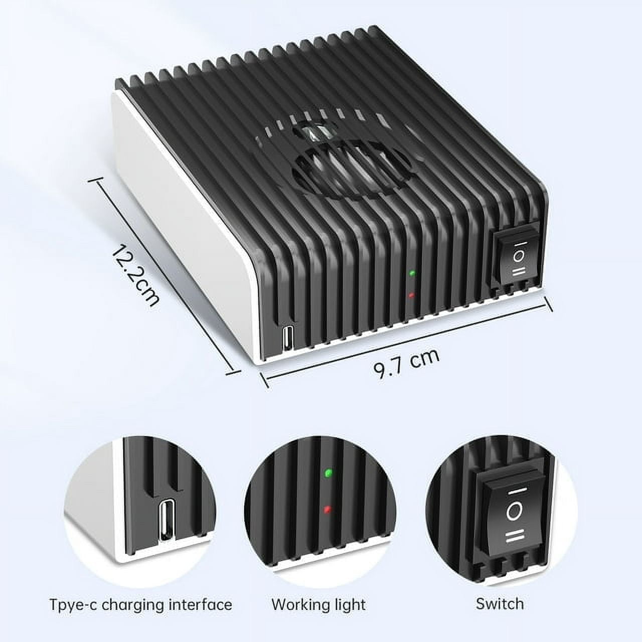 360° Ultrasonic Rodent Repellent For Indoor/Outdoor Use Safe for Family&Pets Effective Pest Control Mouse, Roach, Spider Repeller