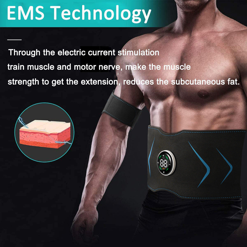 Abdominal Muscle Stimulator Belt Electric ABS Fitness Toner Trainer Workout