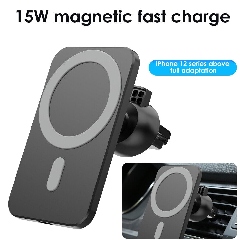 Wireless Car Charger Magnetic Wireless Charger Car Mount Holder for iPhone 12/13/14 Pro Max