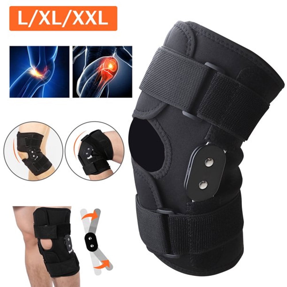 Jinyi Deluxe Hinged Knee Brace for Knee Pain Relief from Joint Pain from Meniscus Tears for Overweight Plus Size