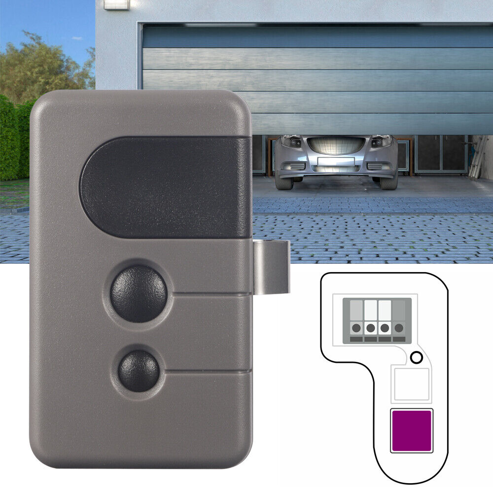 Reliable Craftsman Garage Door Opener Remote - Gray Design, 315mhz Frequency