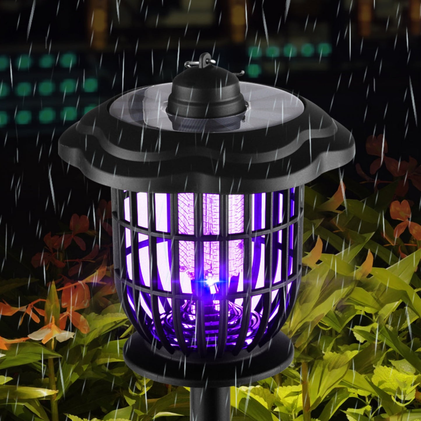 Outdoor Mosquito Killer Light, 2 Pack, Waterproof LED Bug Zappers for Yard & Patio