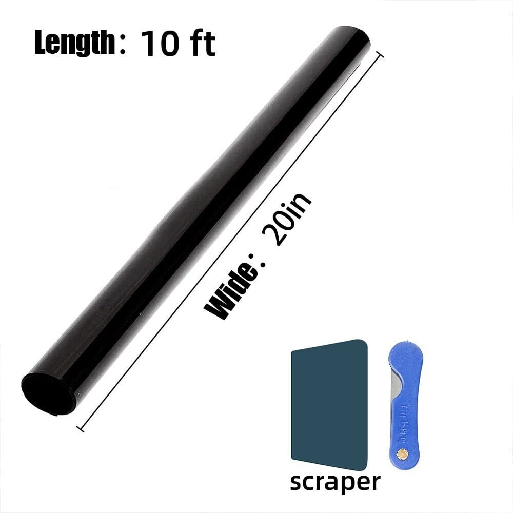 JahyShow Uncut Window Roll Tint Film 15% VLT In FT Feet Car Office Commercial Car Home
