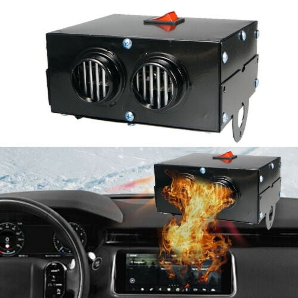 400W 12V Car Truck Auto Portable Electric Heater Heating Cooling Fan Defroster