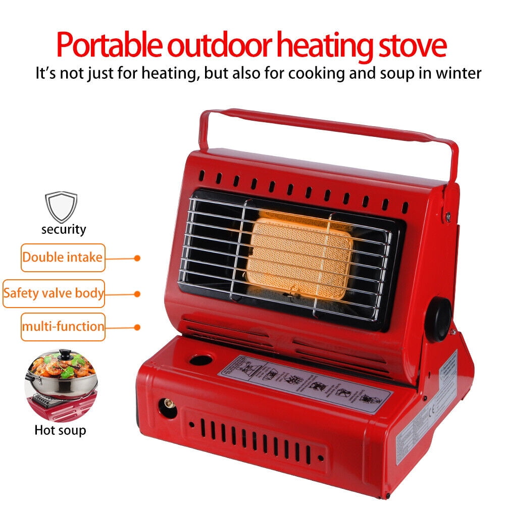 Portable Dual Purpose Heater Double Coherent Heat Source Outdoor Survival Tools