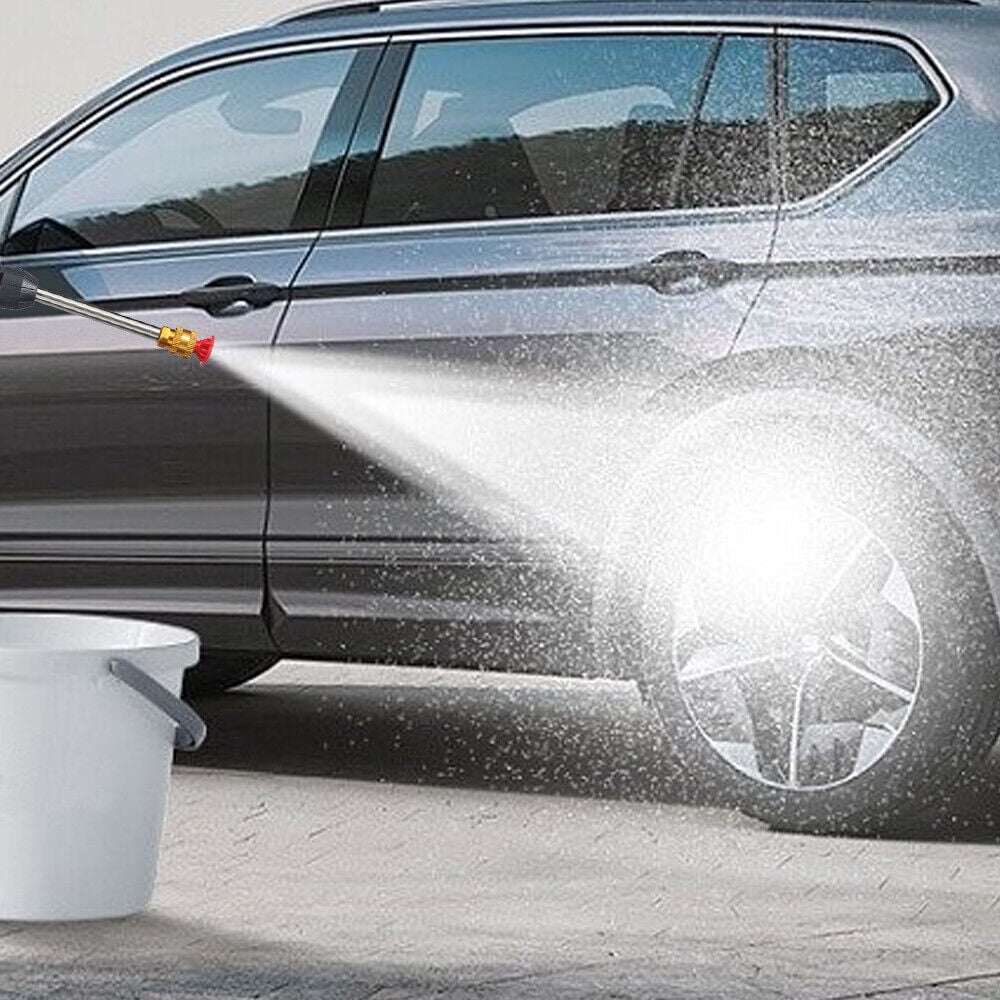 Cordless Electric High Pressure Water Spray Car Gun Portable Washer Cleaner Yard