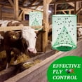 Effective Outdoor Hanging Fly Trap 8 Pack, Waterproof Bait Tray Reusable Stable Family Farms Gardens Restaurants - Ranch Fly Repellent
