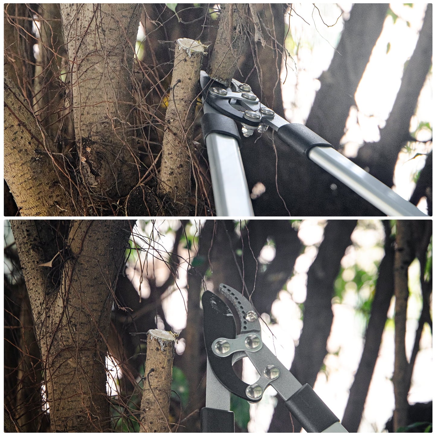 Pruning Shears, 28 inch Extendable Branch Cutter Tree Pruner Thick Branches Cutting Garden Loppers for Gardening