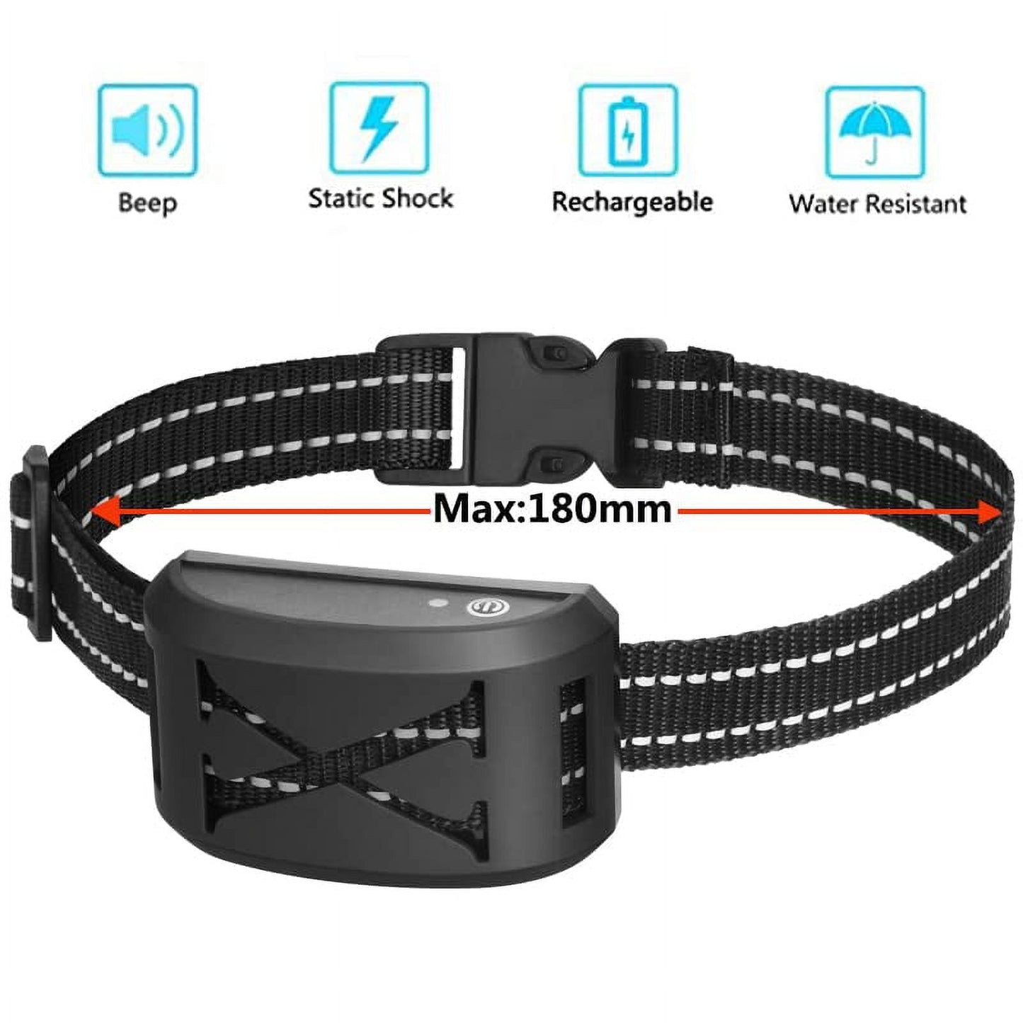 Wireless Dog Fence, Wireless Boundary Containment System, Electric Dog Fence & Remote Training Collar, Adjustable Vibration & Shock, Suitable Large and Medium Dogs-3 Dogs