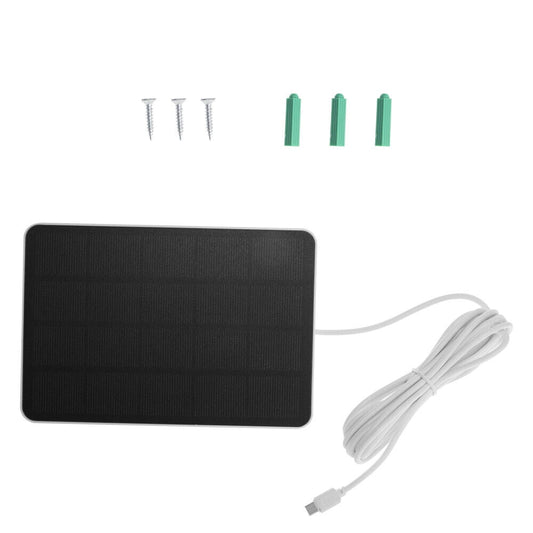 Waterproof Solar Panel Kit Essential Spotlight Camera Doorbell Charger 6 sold in last 24 hours
