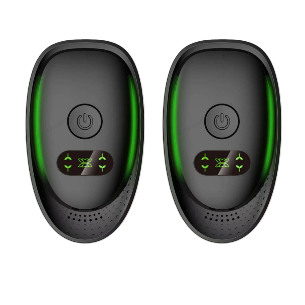 2-Pack Outlet Plug-In HEPA Air Purifier, Black