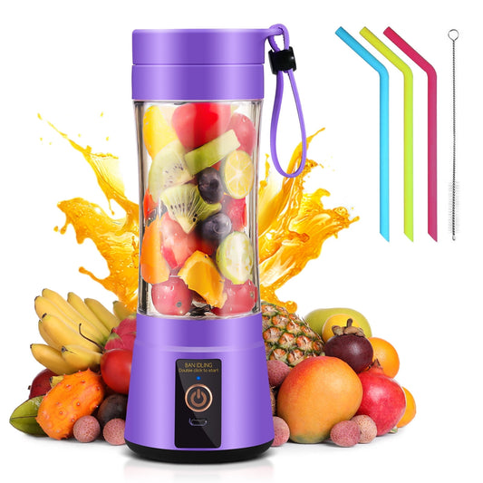 JahyShow Battery Powered Blender, Purple