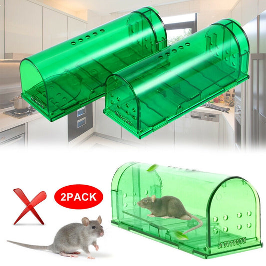 Humane Mouse Traps 2 Pack Live Catch and Release Good Mousetrap