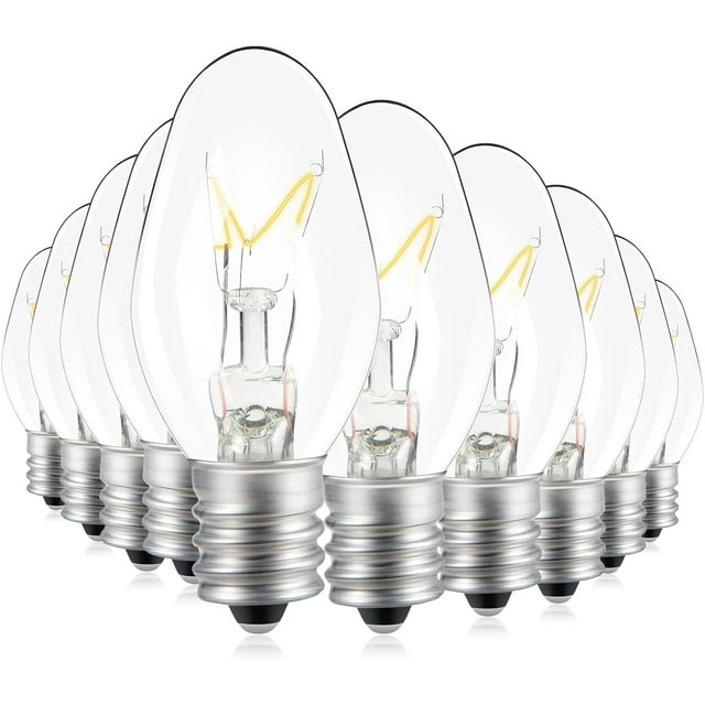 12 Pcs Flea Trap Replacement Light Bulbs, Special for Flea Traps for Inside Your Home, Safety for Kids & Pets, Warm Light