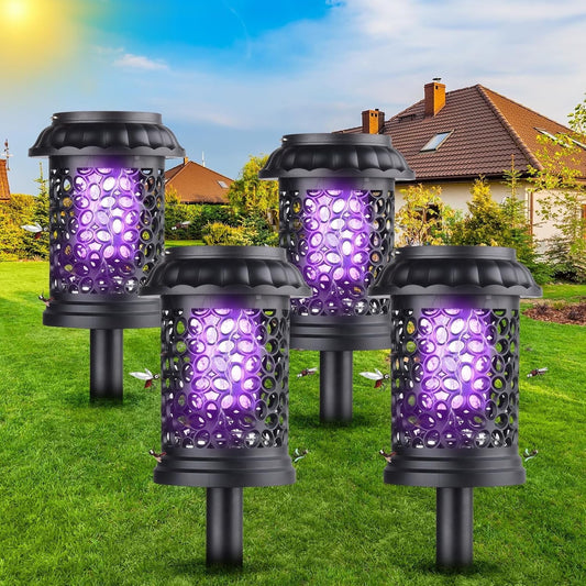 Outdoor Waterproof Mosquito Killer, Set of 4, Flying Insects