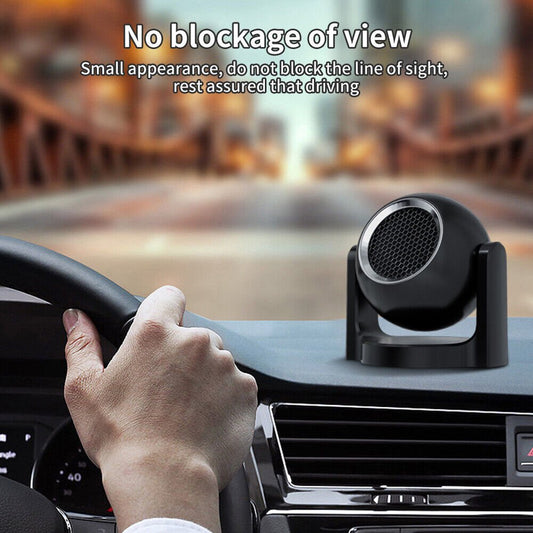 120W Electric Car Heater 12V Heating Fan Defogger Defroster Demister Portable