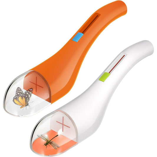 Bug Catcher, 2 Pack Catching Tool for Kids & Adults Spider Grabber Contactless Quick Release Nature Exploration