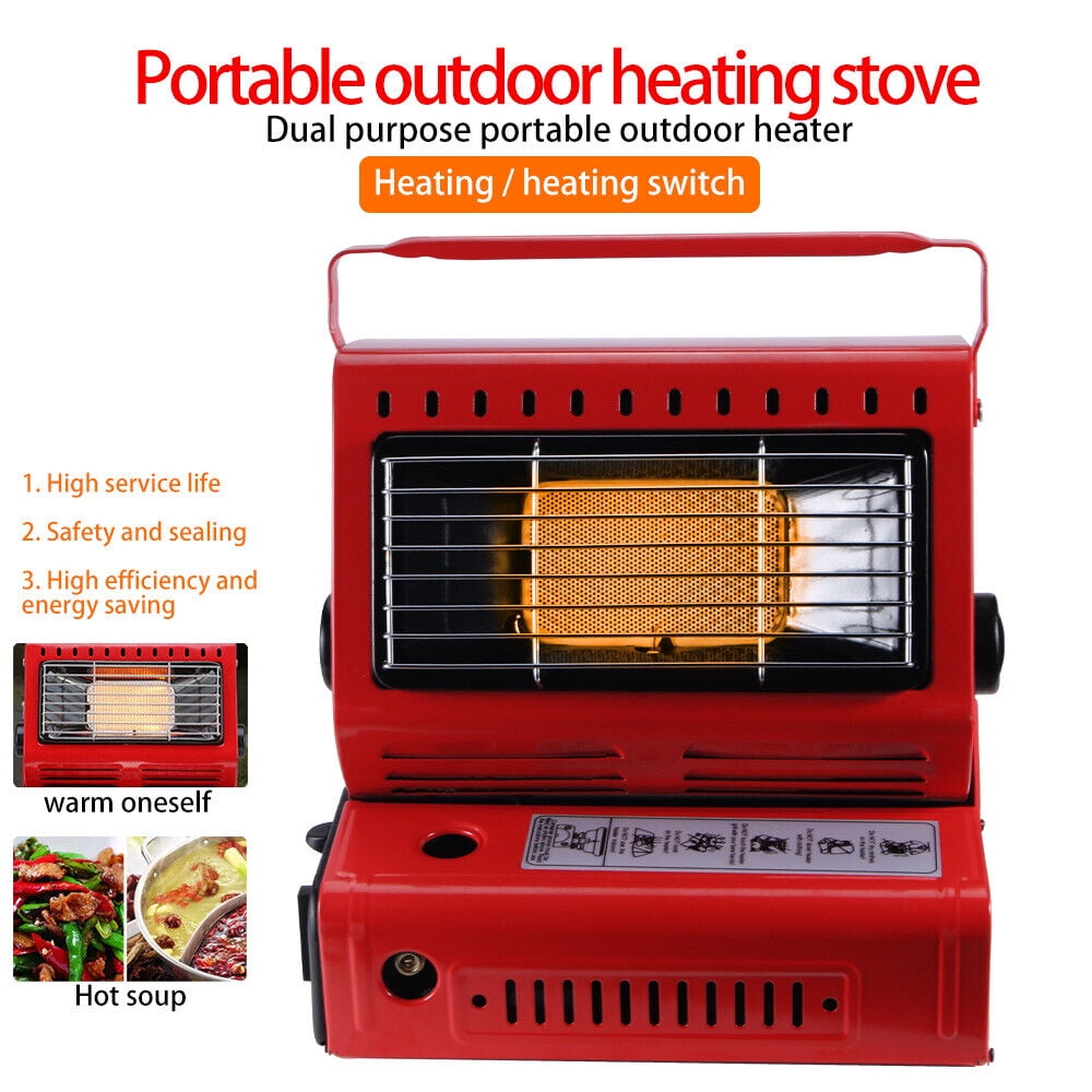 Portable Dual Purpose Heater Double Coherent Heat Source Outdoor Survival Tools