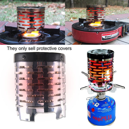 Portable Small Camping Stove Cover Tent Heater Heating Warmer For Camping Tent