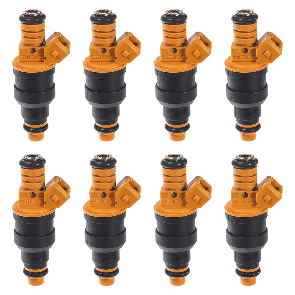 Set of 8 Bosch Flow of Matched Fuel Injectors 280150943 for Ford 4.6L, 5.0L, 5.4L, 5.8L