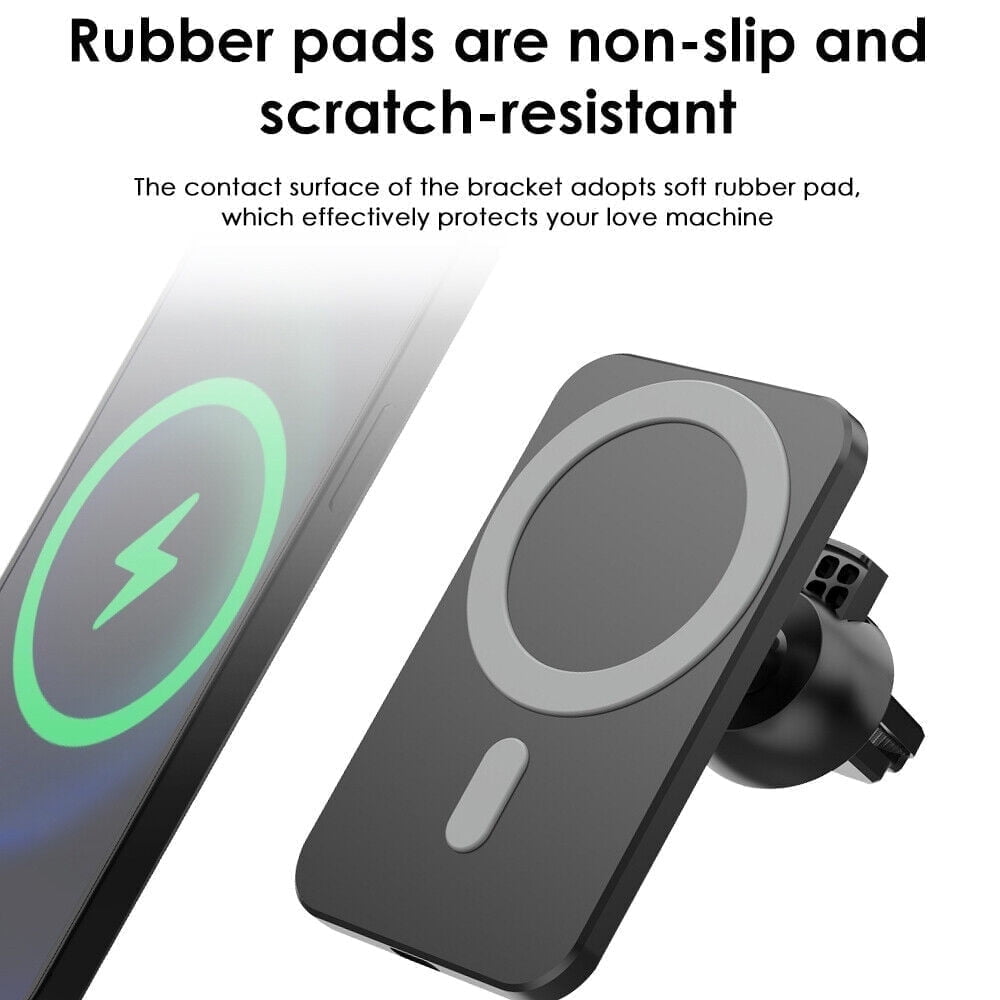 Wireless Car Charger Magnetic Wireless Charger Car Mount Holder for iPhone 12/13/14 Pro Max