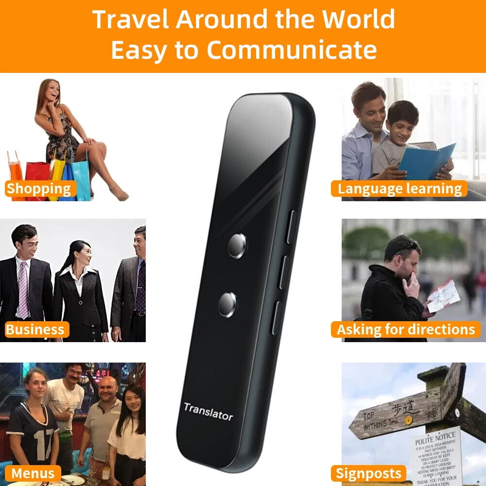 Portable Multi-Language Two-Way Real Time Translation Smart Voice Translator