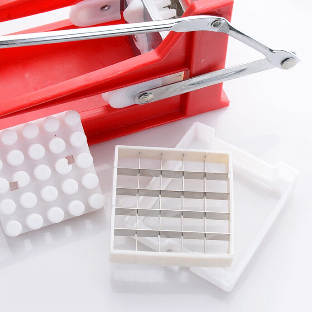 JahyShow 1PCS Stainless Steel French Fry Cutter Potato Vegetable Slicer Chopper Dicer 2 Blades