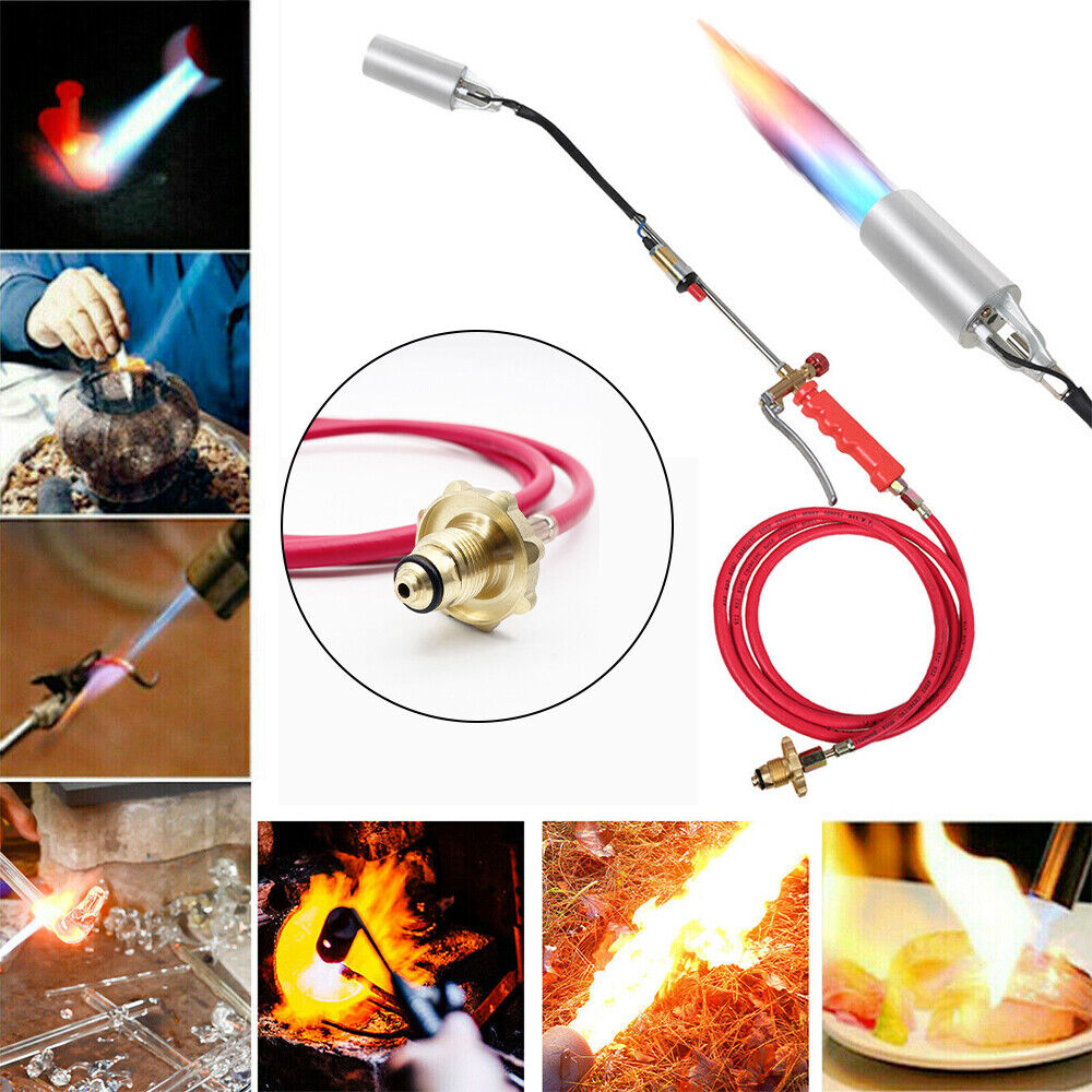 Propane Torch Weed Burner Ice Snow Melter / Flame Dragon Wand Igniter Roofing Safe and Reliable