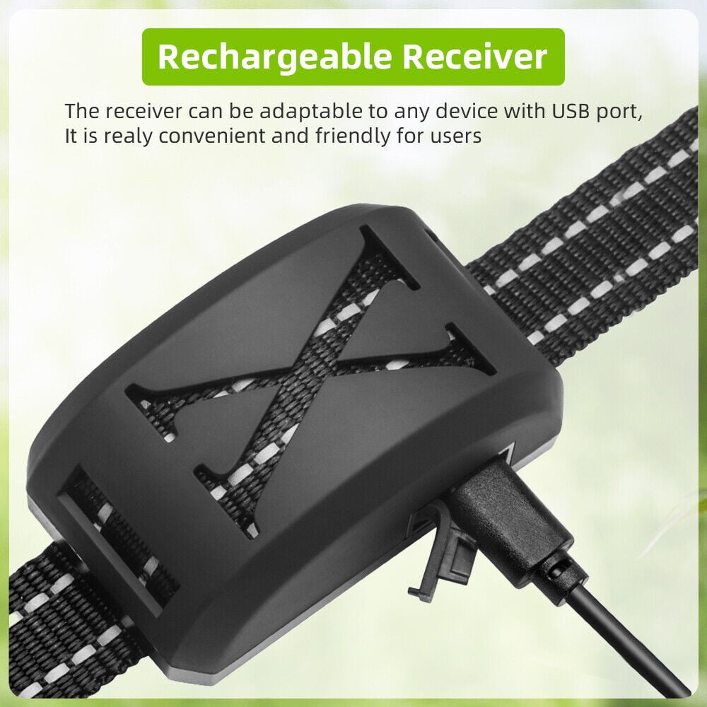 Wireless Dog Fence, 2023 Electric Fence for 2 Dogs Shocks Training Collar Remote Adjustable Vibration & Shock Training Collar for All Dogs