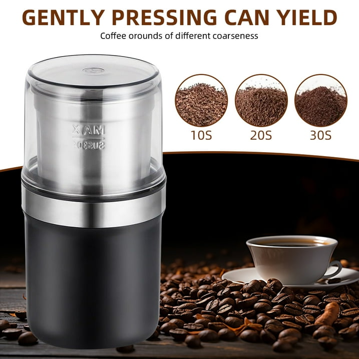 JahyShow Electric Coffee Bean Grinder Nut Seed Herb Grind Spice Crusher Mill Blender