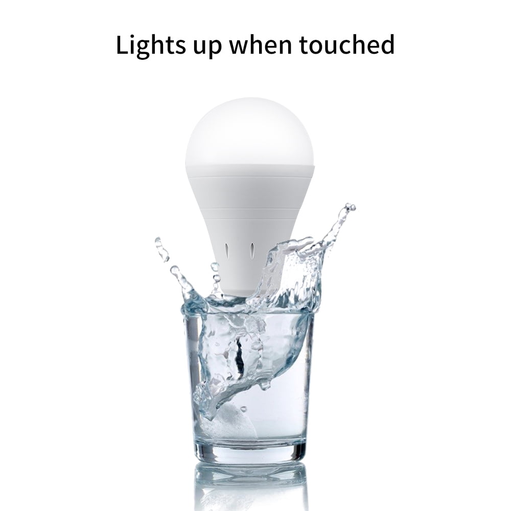 Rechargeable Emergency Light Bulb 4 Pack for Power