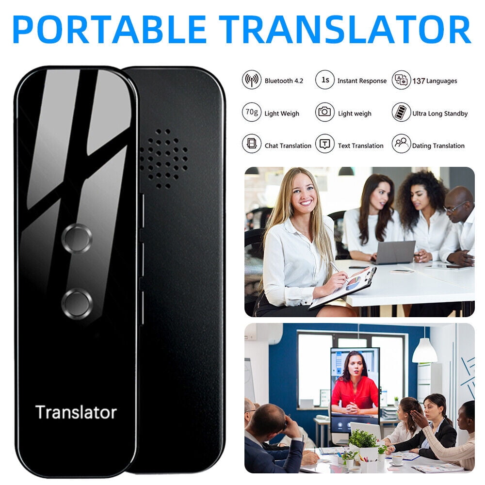 Portable Multi-Language Two-Way Real Time Translation Smart Voice Translator