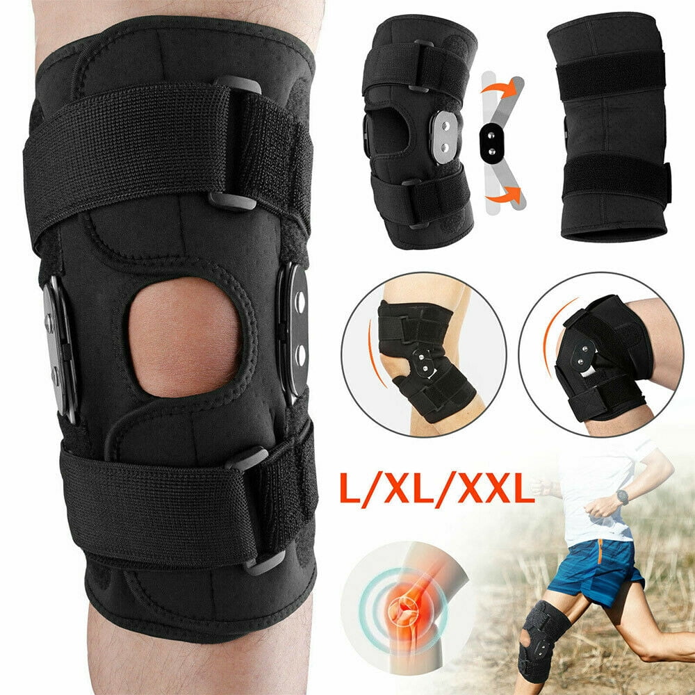 Jinyi Deluxe Hinged Knee Brace for Knee Pain Relief from Joint Pain from Meniscus Tears for Overweight Plus Size