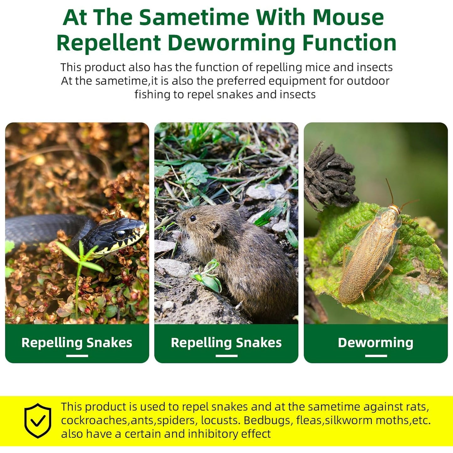 Mole Repellent Solar Powered Outdoor, Gopher Repellent Ultrasonic Mole Repellent Stakes Waterproof Sonic Mole Spikes