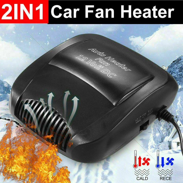 12V Portable Car Heater Defroste High Efficiency Windshield Defogger